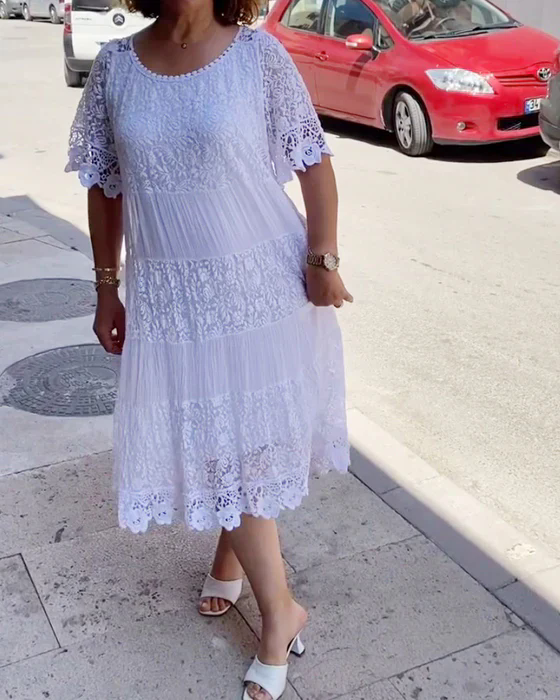 Fashion Canberra I Naomi Casual Lace Dress Fashion Canberra I Naomi Casual Lace Dress