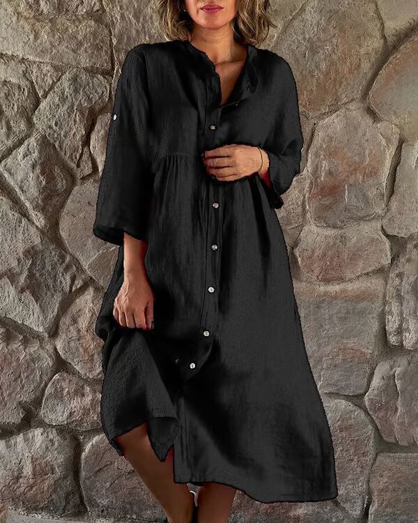 Fashion Canberra I Sanda Loose Shirt Dress Fashion Canberra I Sanda Loose Shirt Dress