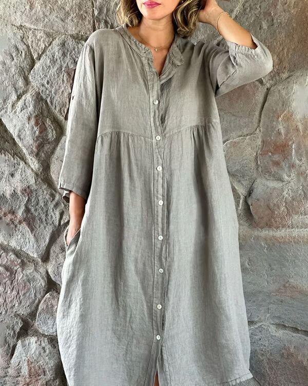 Fashion Canberra I Sanda Loose Shirt Dress Fashion Canberra I Sanda Loose Shirt Dress