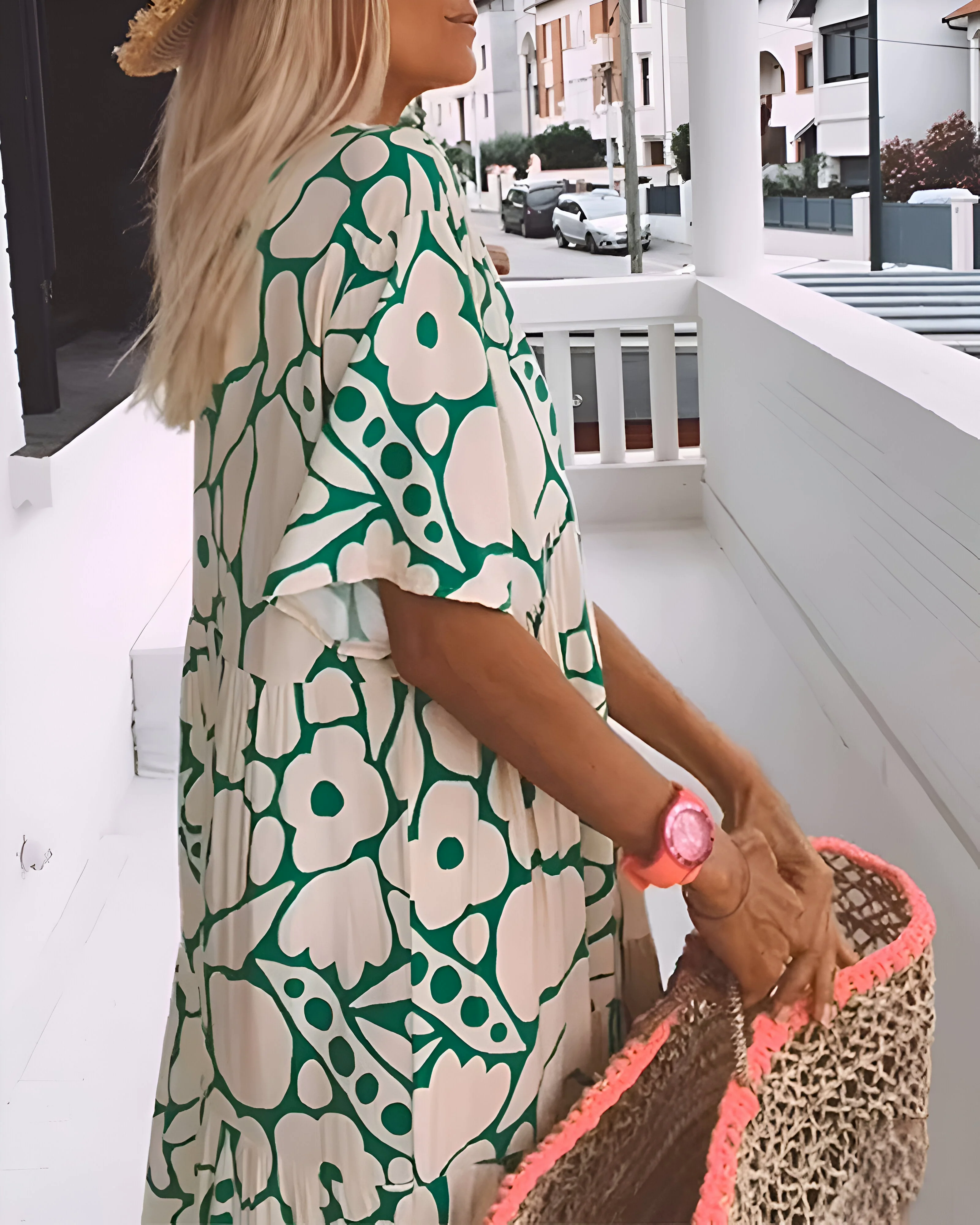 Fashion Canberra I Tina Printed Midi Dress